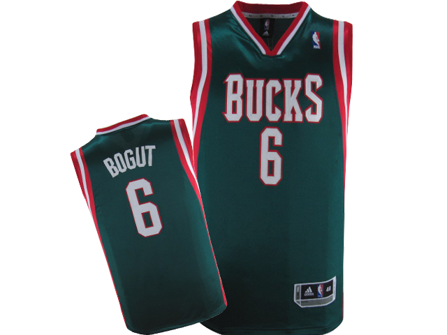 discount NBA Milwaukee Bucks 6 Andrew Bogut Swingman Road Adidas Jerseys